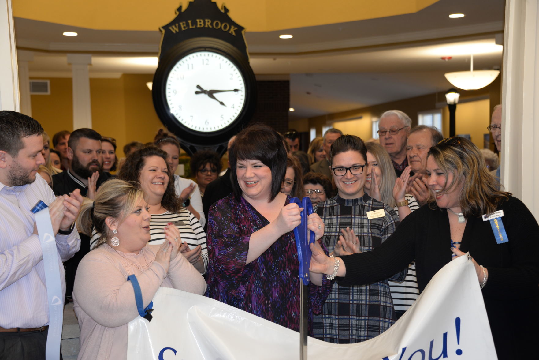 The ribbon is cut